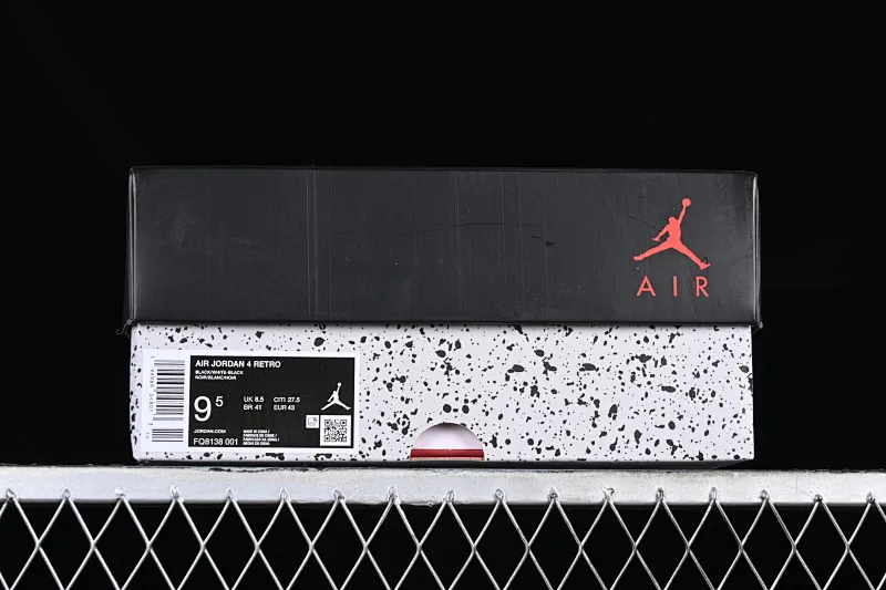 All categories Air Jordan Jordan series basketball shoes Air Jordan 4 Pure original Air Jordan 4 Retro "White Thunder" AJ4 Joe 4 White Thunder FQ8138-001